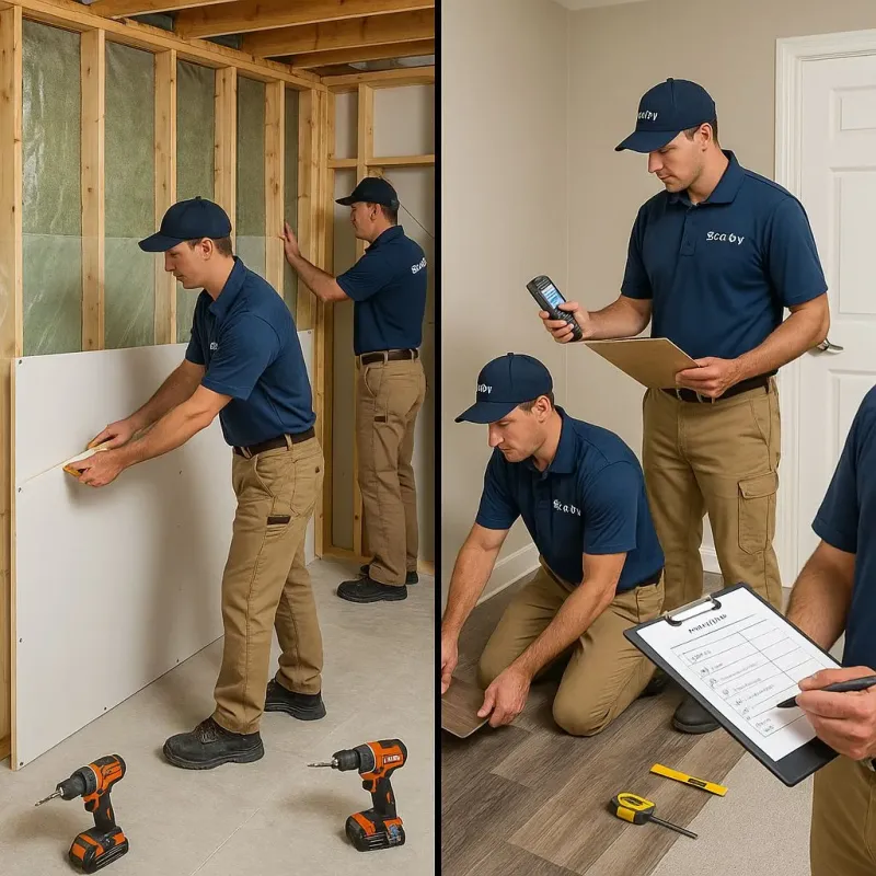 Repairs and Reconstruction process in Bullitt County, KY